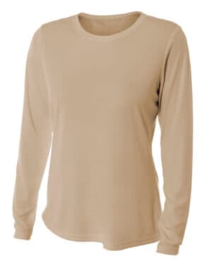 SAND NW3002 ladies' long sleeve cooling performance crew shirt