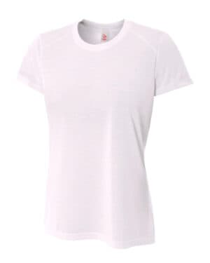 A4 NW3264 ladies' short sleeve spun poly t-shirt