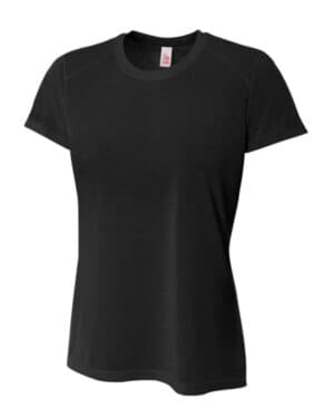 A4 NW3264 ladies' short sleeve spun poly t-shirt