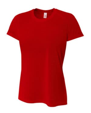 SCARLET A4 NW3264 ladies' short sleeve spun poly t-shirt