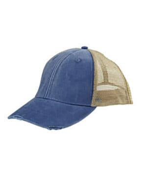 ROYAL/ TAN Adams OL102 distressed ollie cap