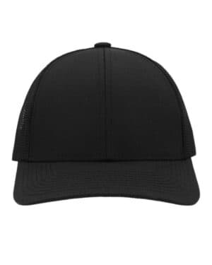 BLACK Pacific headwear P114 low-pro trucker cap