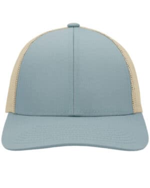 SMK BL/ BGE/ SMK Pacific headwear P114 low-pro trucker cap