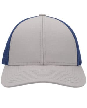 HT GR/ RYL/ H G Pacific headwear P114 low-pro trucker cap