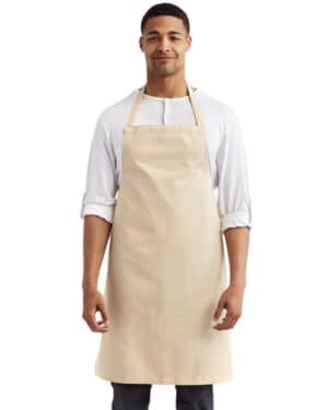 NATURAL Artisan collection by reprime RP102 organic cotton bib apron