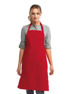 RED Artisan collection by reprime RP150 colours sustainable bib apron