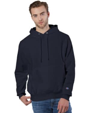 NAVY Champion S1051 reverse weave pullover hooded sweatshirt