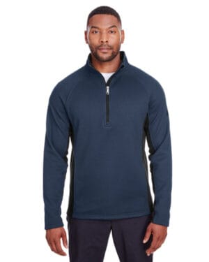 FRONTIER/ BLACK Spyder S16561 men's constant half-zip sweater