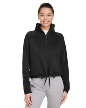 BLACK Spyder S18028 ladies' xtryme half-zip