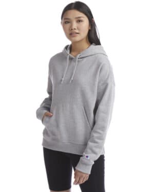 Champion S760 ladies' powerblend relaxed hooded sweatshirt