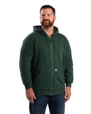 GREEN SZ101 men's berne heritage thermal lined sweatshirt