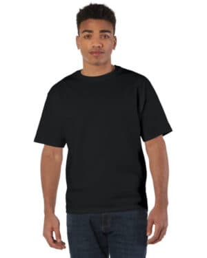 BLACK Champion T2102 adult heritage jersey t-shirt