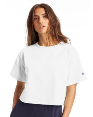 Champion T453W ladies' cropped heritage t-shirt