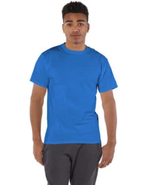 ROYAL BLUE Champion T525C adult short-sleeve t-shirt