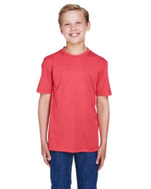 Team 365 TT11HY youth sonic heather performance t-shirt