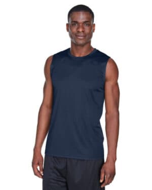 SPORT DARK NAVY Team 365 TT11M men's zone performance muscle t-shirt