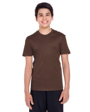 SPORT DARK BROWN Team 365 TT11Y youth zone performance t-shirt