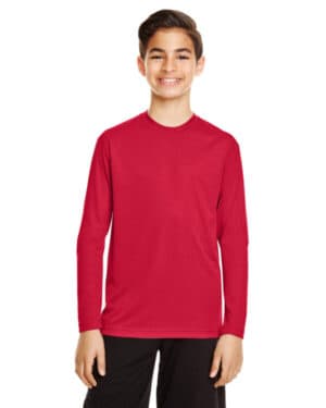 SPORT RED Team 365 TT11YL youth zone performance long-sleeve t-shirt