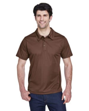 SPRT DARK BROWN Team 365 TT21 men's command snag protection polo