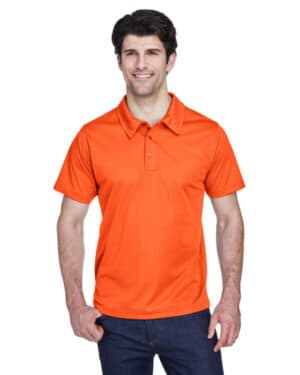 SPORT ORANGE Team 365 TT21 men's command snag protection polo