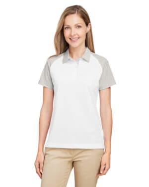 TT21CW ladies' command snag-protection colorblock polo