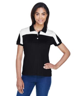 BLACK Team 365 TT22W ladies' victor performance polo