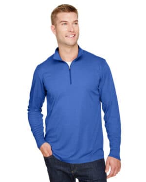 TT31H men's zone sonic heather performance quarter-zip