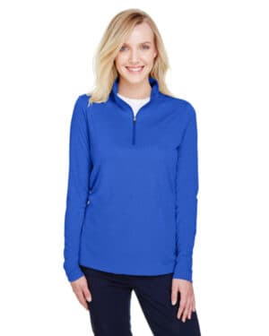 SP ROYAL HEATHER TT31HW ladies' zone sonic heather performance quarter-zip