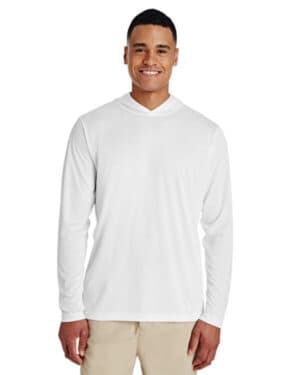 WHITE Team 365 TT41 men's zone performance hooded t-shirt