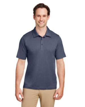 Team 365 TT51H men's zone sonic heather performance polo