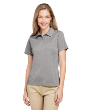 TT51HW ladies' zone sonic heather performance polo