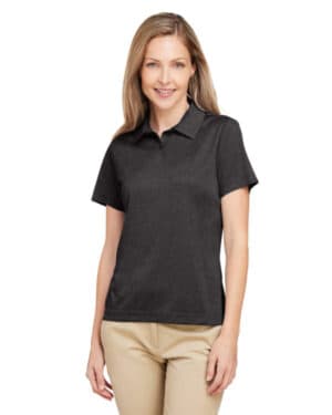 TT51HW ladies' zone sonic heather performance polo