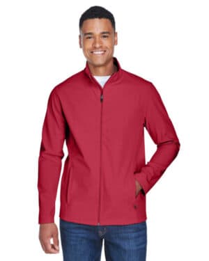 SP SCARLET RED Team 365 TT80 men's leader soft shell jacket