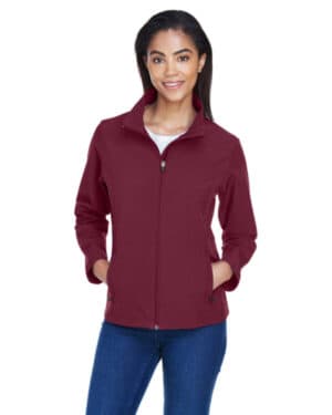 SPORT MAROON Team 365 TT80W ladies' leader soft shell jacket