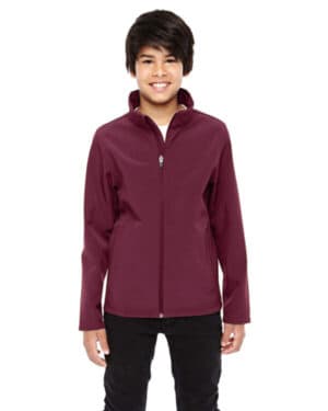 SPORT MAROON Team 365 TT80Y youth leader soft shell jacket