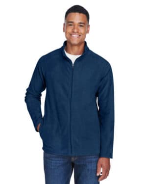 SPORT DARK NAVY Team 365 TT90 men's campus microfleece jacket