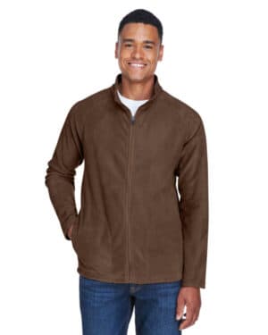 SPORT DARK BROWN Team 365 TT90 men's campus microfleece jacket