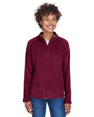 SPORT MAROON Team 365 TT90W ladies' campus microfleece jacket