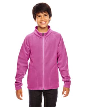 Team 365 TT90Y youth campus microfleece jacket