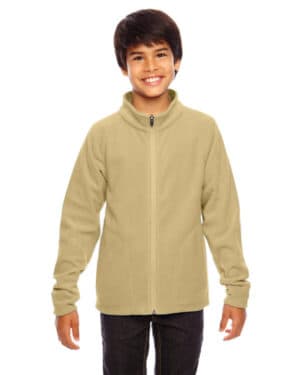 Team 365 TT90Y youth campus microfleece jacket