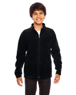 BLACK Team 365 TT90Y youth campus microfleece jacket