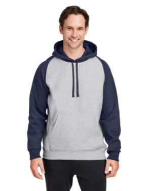 TT96CB unisex zone hydrosport heavyweight colorblock hooded sweatshirt