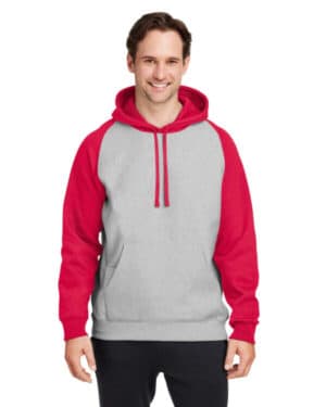 TT96CB unisex zone hydrosport heavyweight colorblock hooded sweatshirt