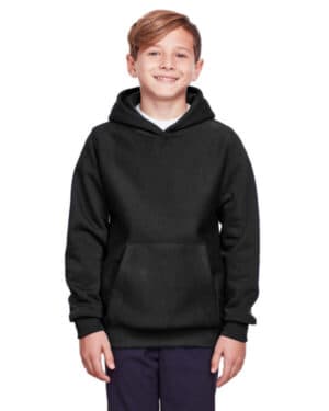 BLACK TT96Y youth zone hydrosport heavyweight pullover hooded sweatshirt