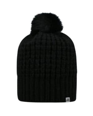 BLACK J america TW5005 adult slouch bunny knit cap