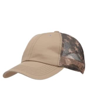 KHAKI FLAGTACULR J america TW5506 adult offroad cap