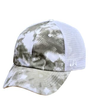 OLIVE TIE DYE J america TW5506 adult offroad cap