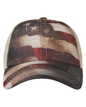 FLAGTACULAR/ NAT J america TW5506 adult offroad cap