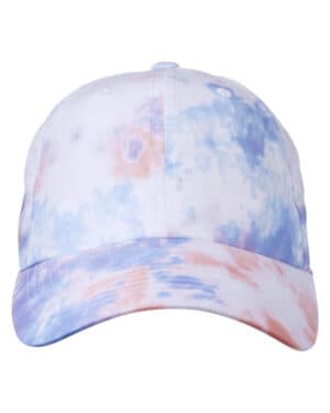 SUNSET TIE DYE J america TW5510 adult crew cap