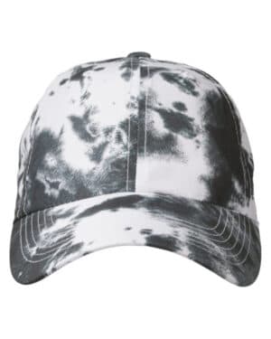 BLACK TIE DYE J america TW5510 adult crew cap